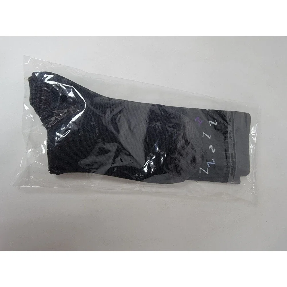 Samsung Galaxy Z Flip Fold Promo Black Socks New